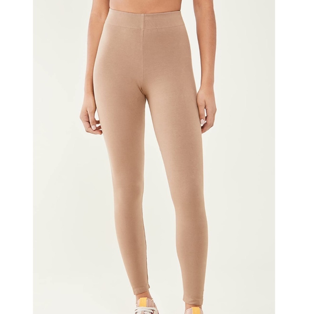 Good American Essential Lounge Legging in Putty